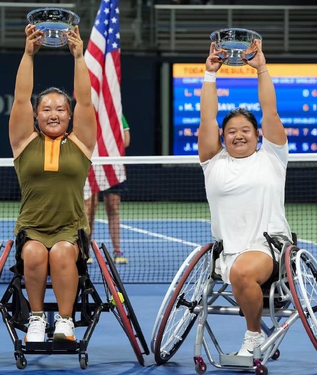 世俱杯官网-中国组合李晓辉/王紫莹2-0击败对手，夺得美网轮椅女双冠军